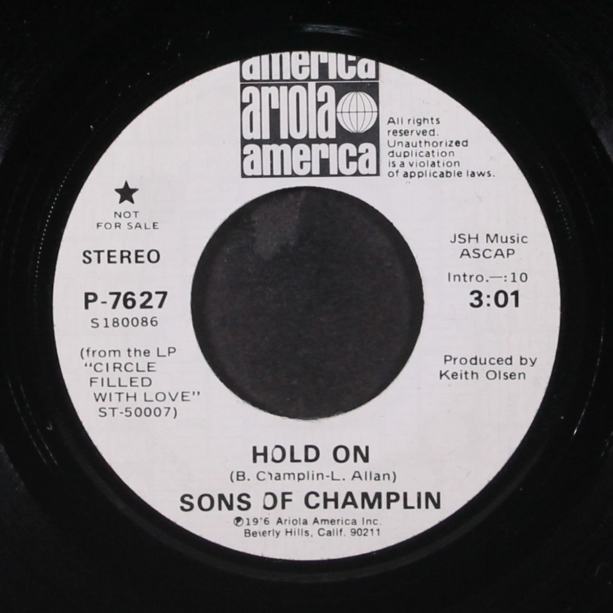 hold on by SONS OF CHAMPLIN