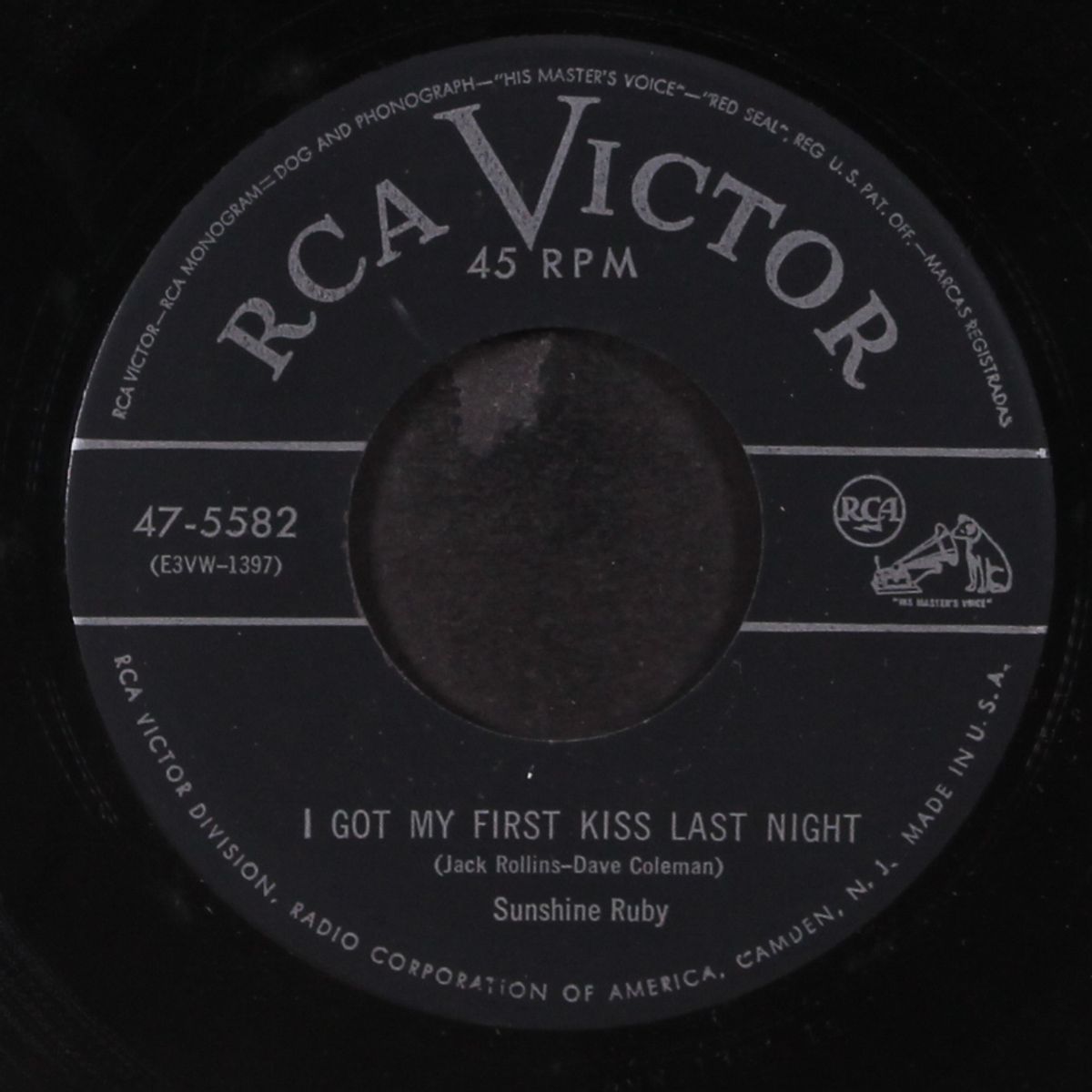 that ain't in any catalog / i got my first kiss last night by SUNSHINE RUBY