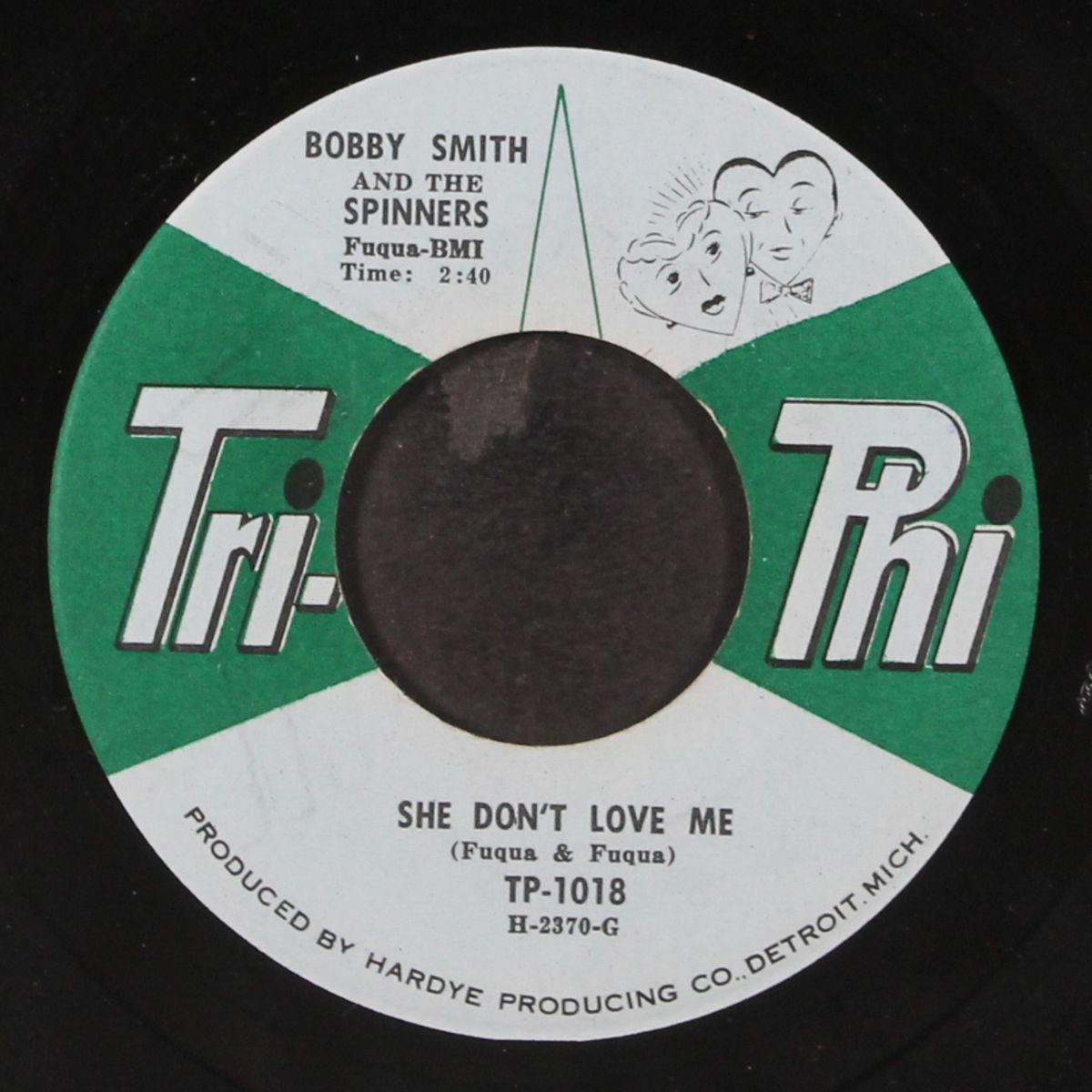 too young, too much, too soon / she don't love me by BOBBY SMITH & SPINNERS