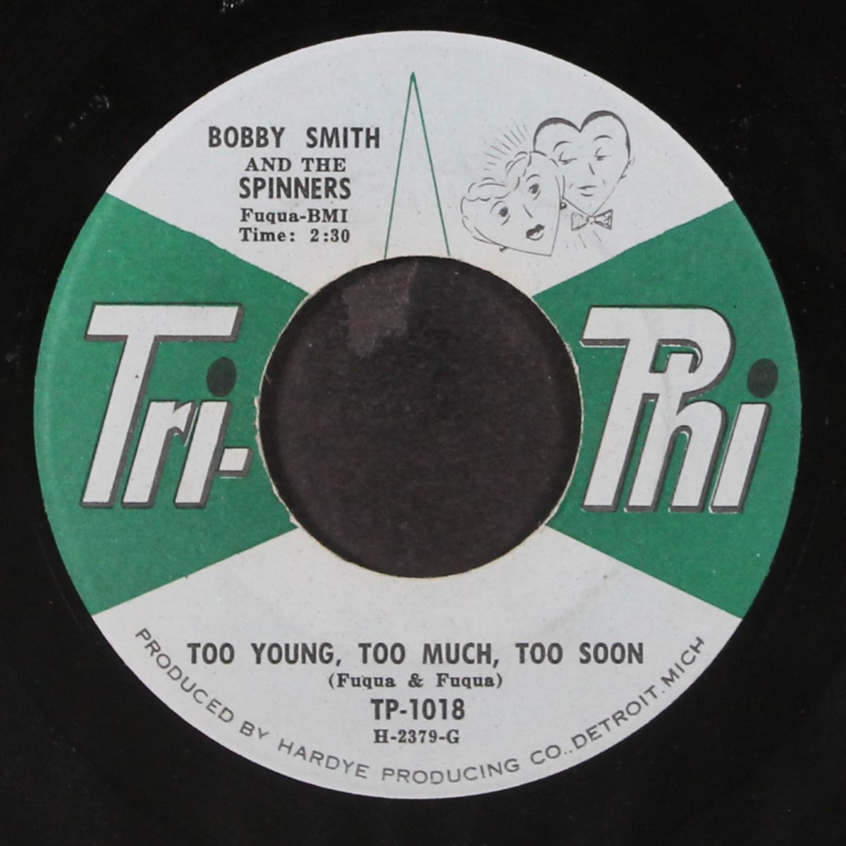 too young, too much, too soon / she don't love me by BOBBY SMITH & SPINNERS