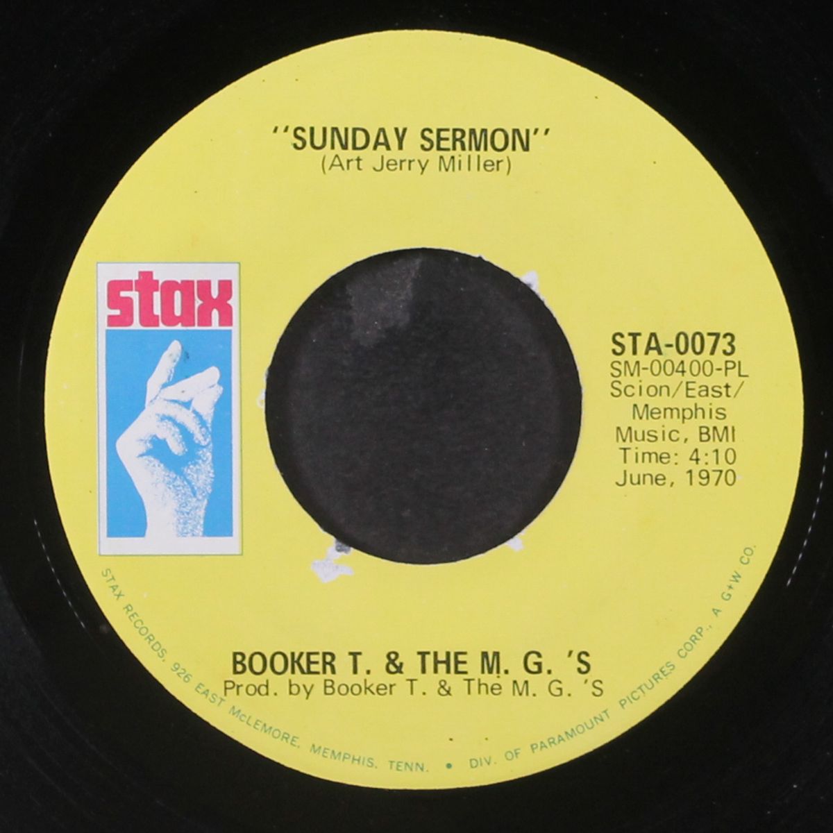 something / sunday sermon by BOOKER T & THE MG'S