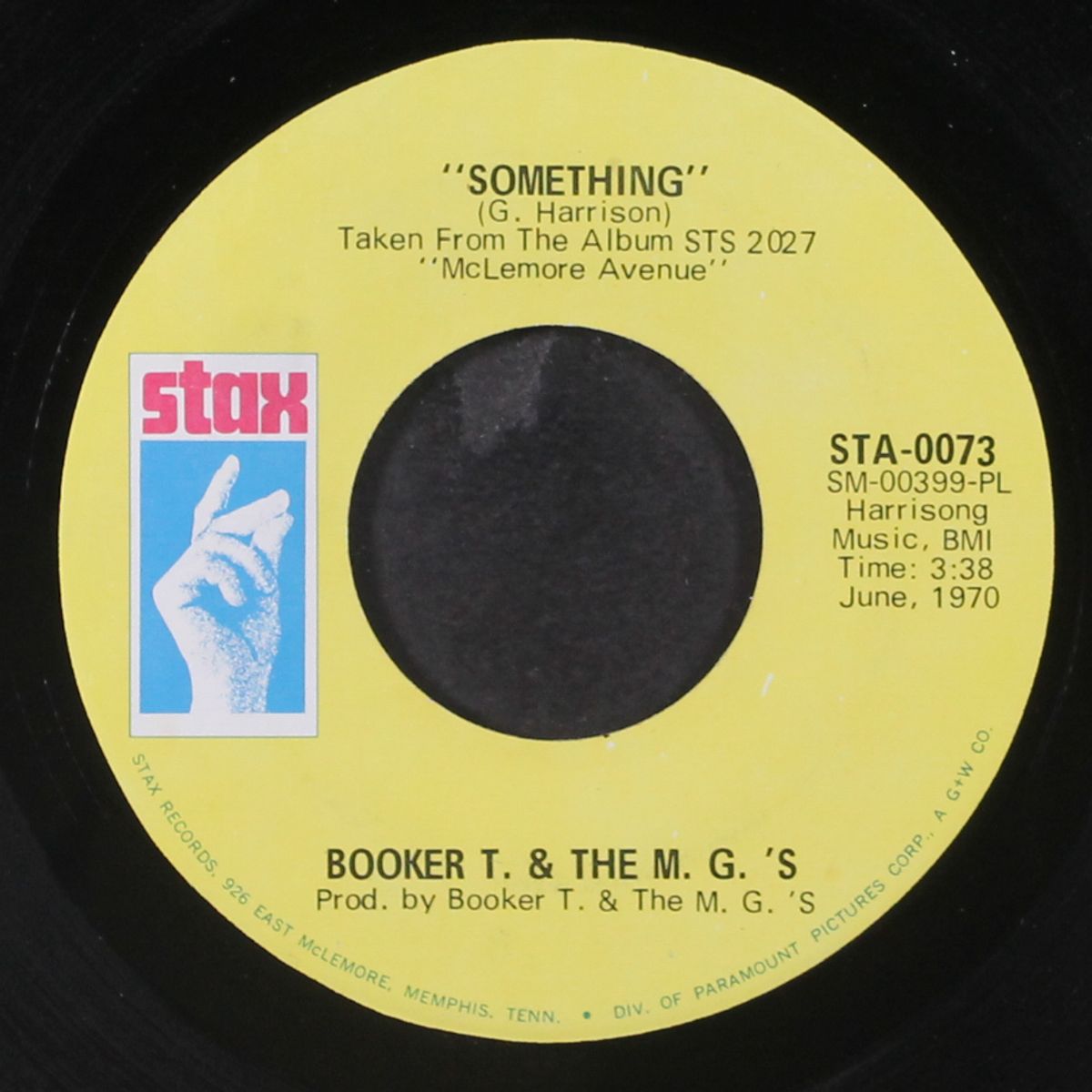 something / sunday sermon by BOOKER T & THE MG'S