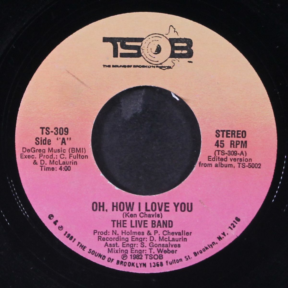 oh, how i love you / serious situation by LIVE BAND