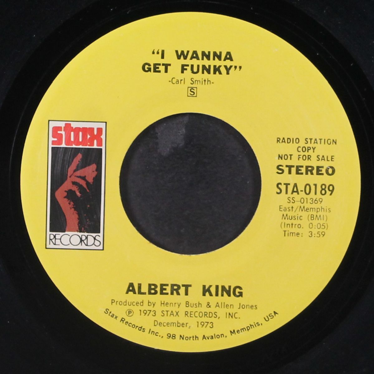 i wanna get funky / that's what the blues is all about by ALBERT KING