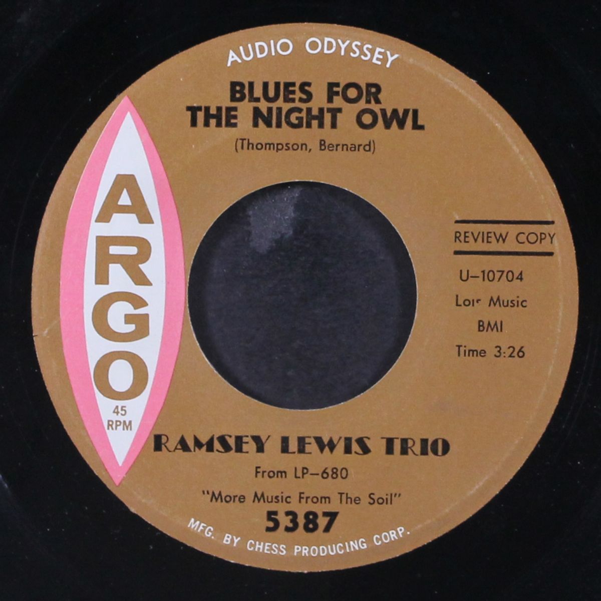 blues for the night owl / hello, cello! by RAMSEY LEWIS