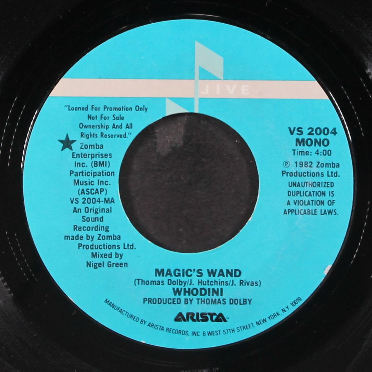 magic's wand / mono by WHODINI