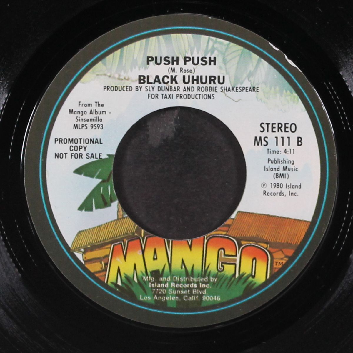 sponji reggae / push push by BLACK UHURU