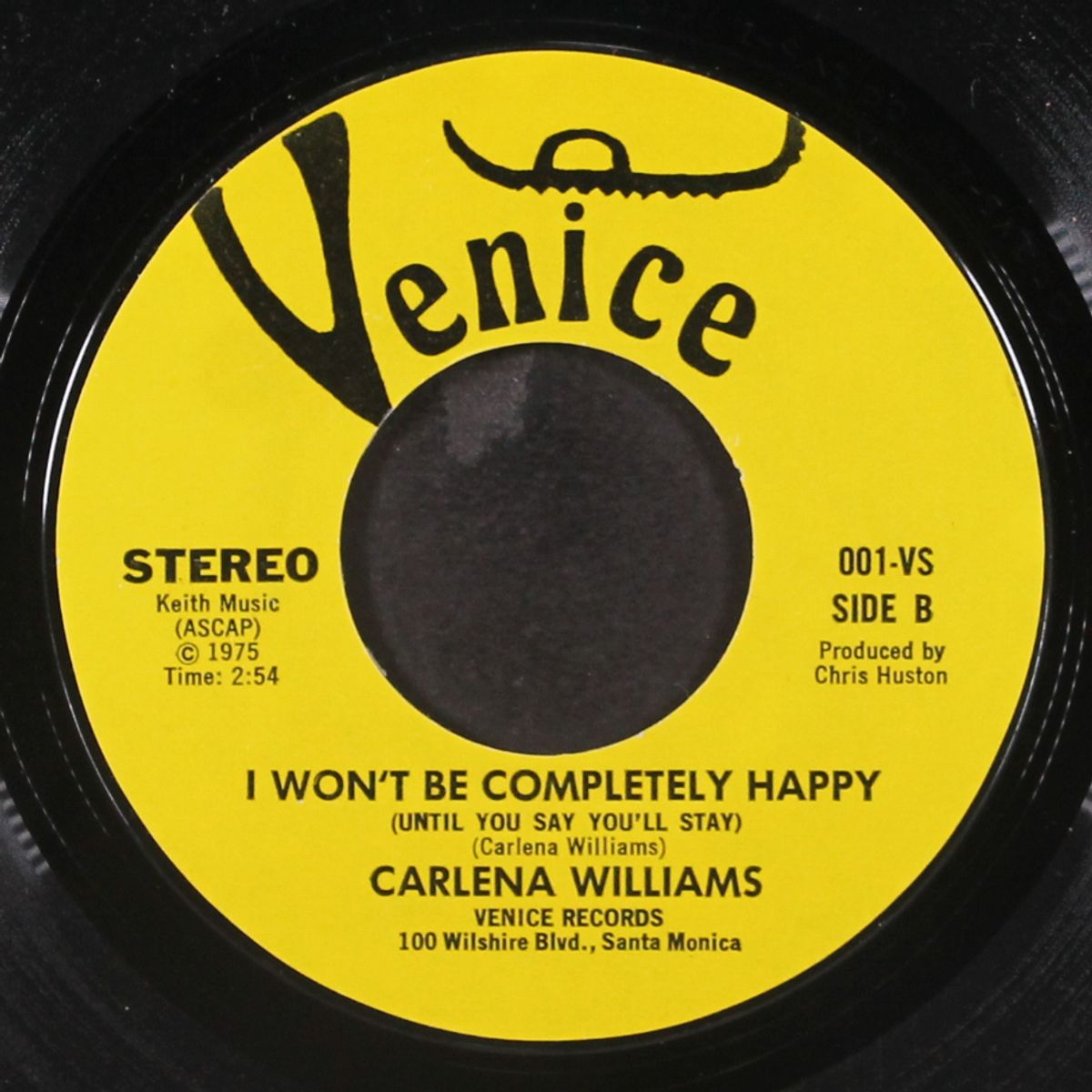 hey radio / i won't be completely happy by CARLENA WILLIAMS