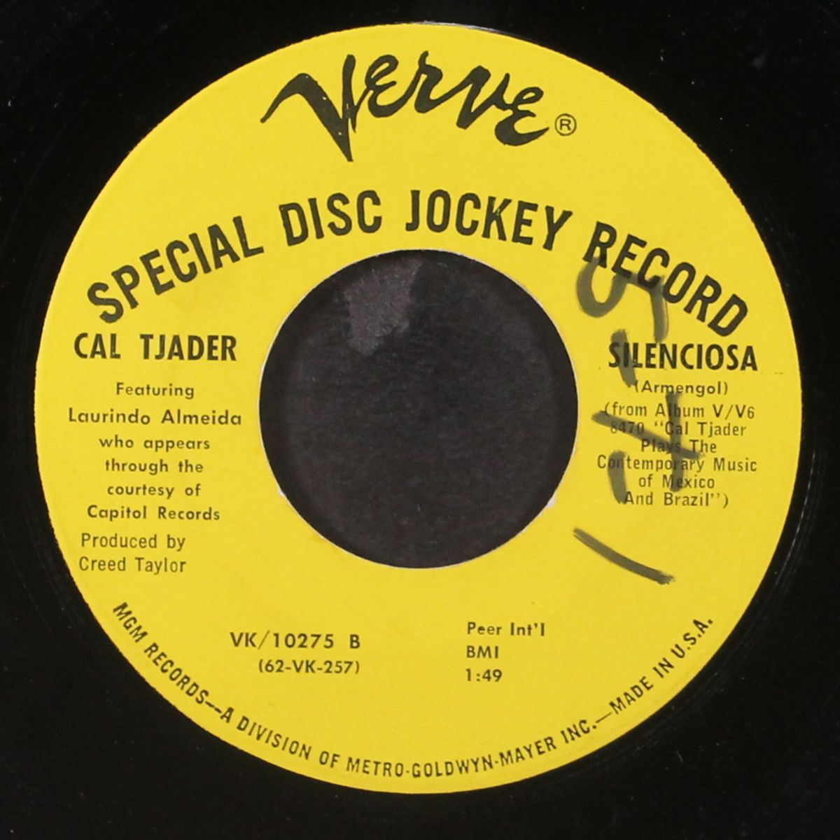 weeping bossa nova / silenciosa by CAL TJADER
