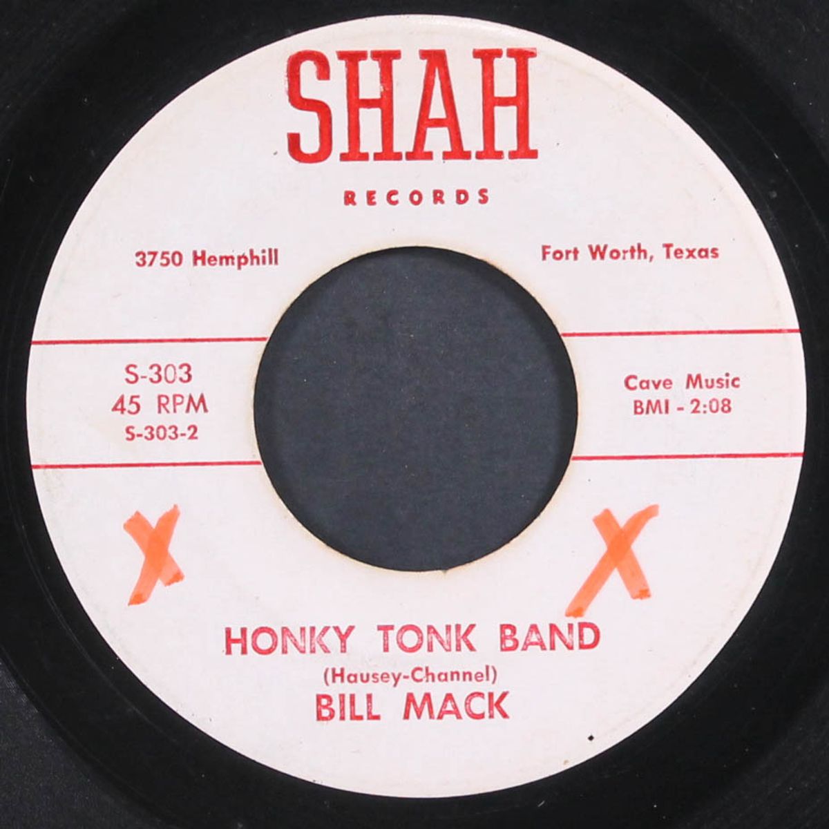 honky tonk band / everything's getting bigger by BILL MACK