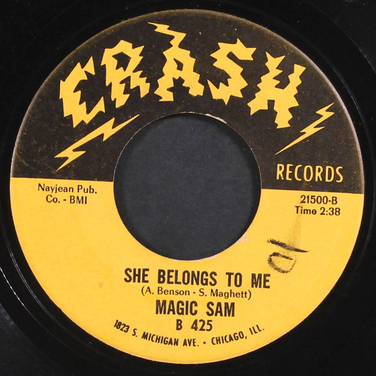 out of bad luck / she belongs to me by MAGIC SAM
