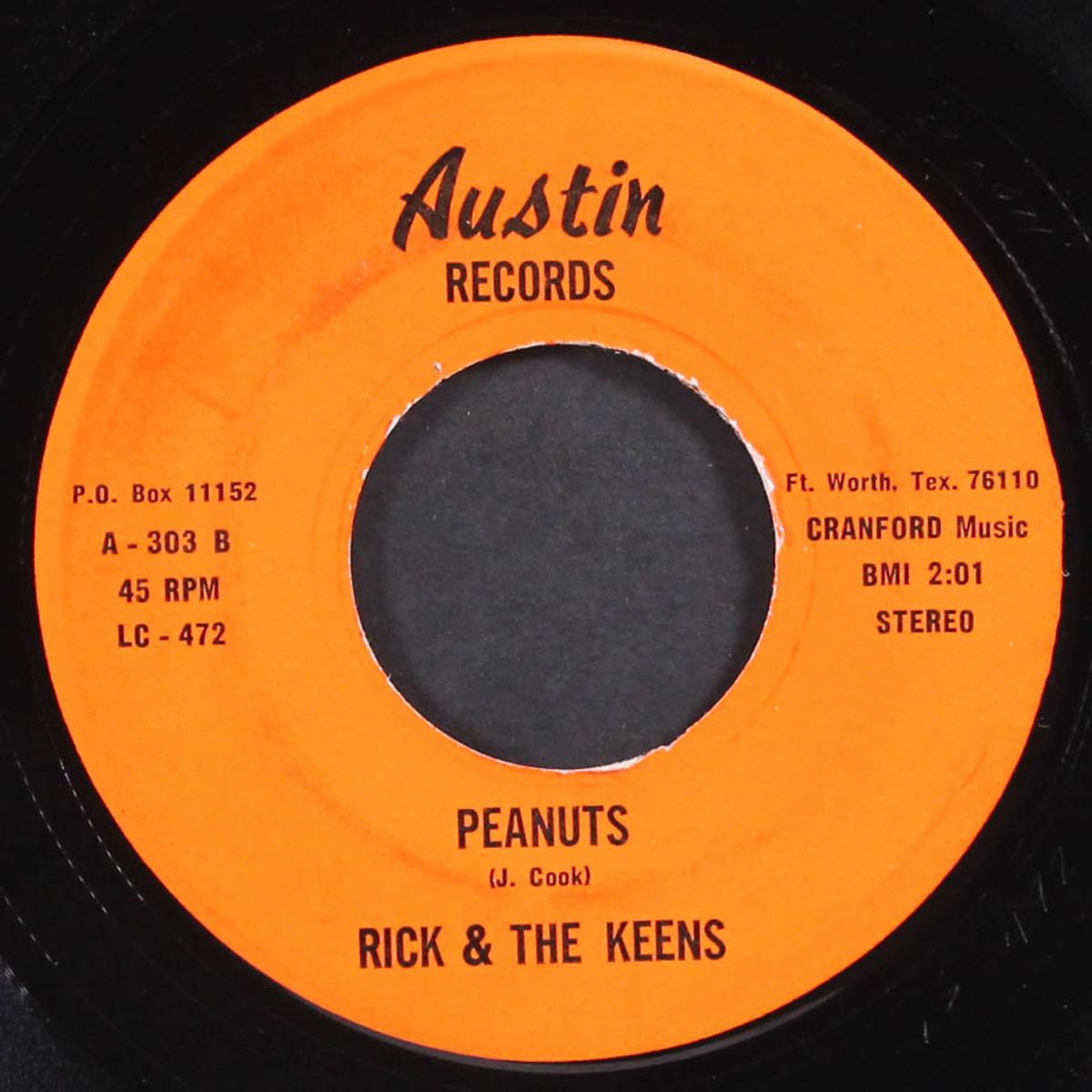 oh! darling / peanuts by RICK & THE KEENS