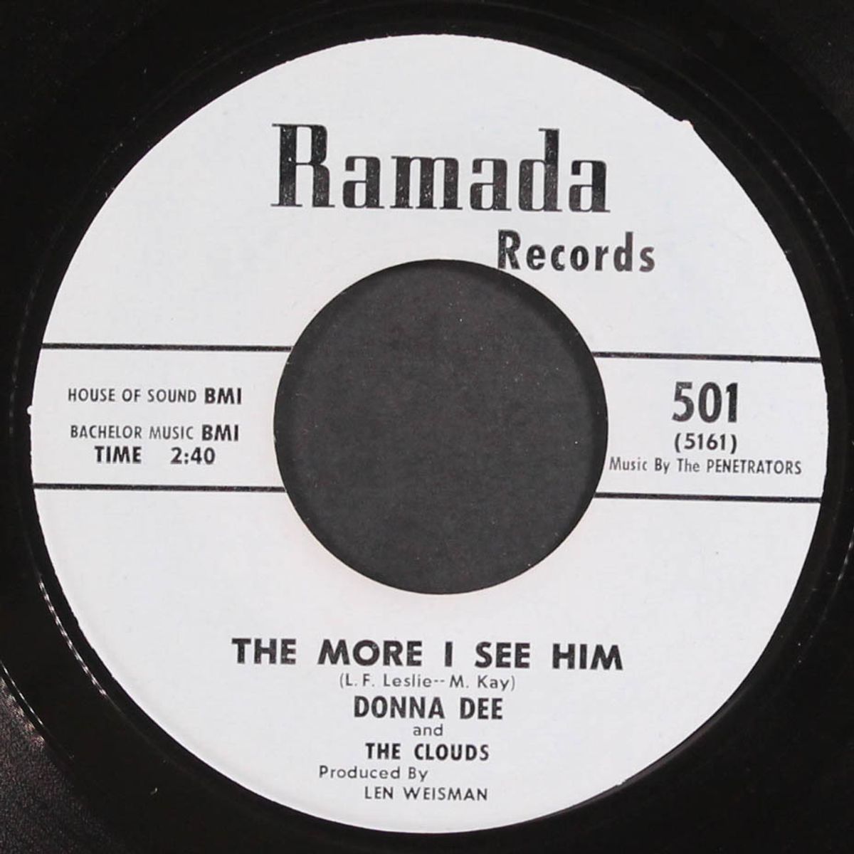 the more i see him / can't you see by DONNA DEE & CLOUDS