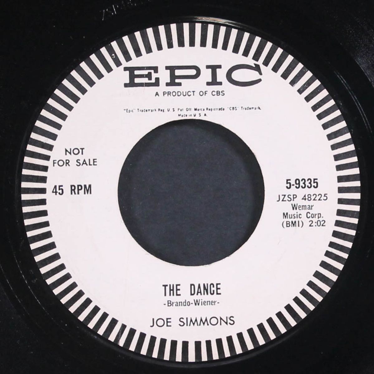 the dance / di-dio day by JOE SIMMONS