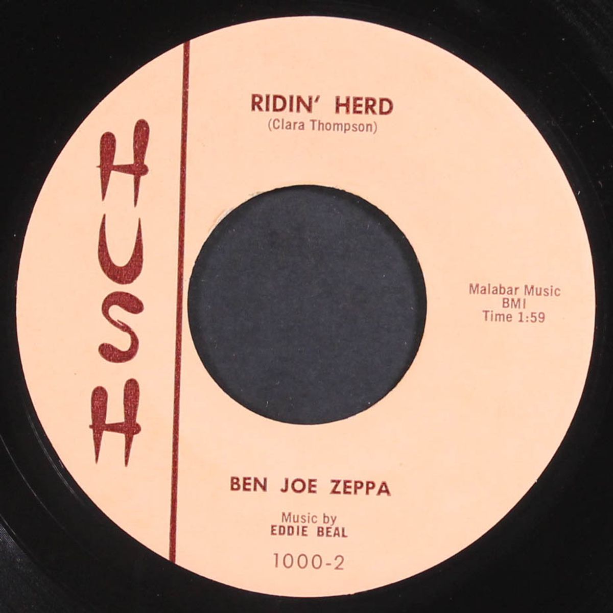 ridin' herd / young heartaches by BEN JOE ZEPPA