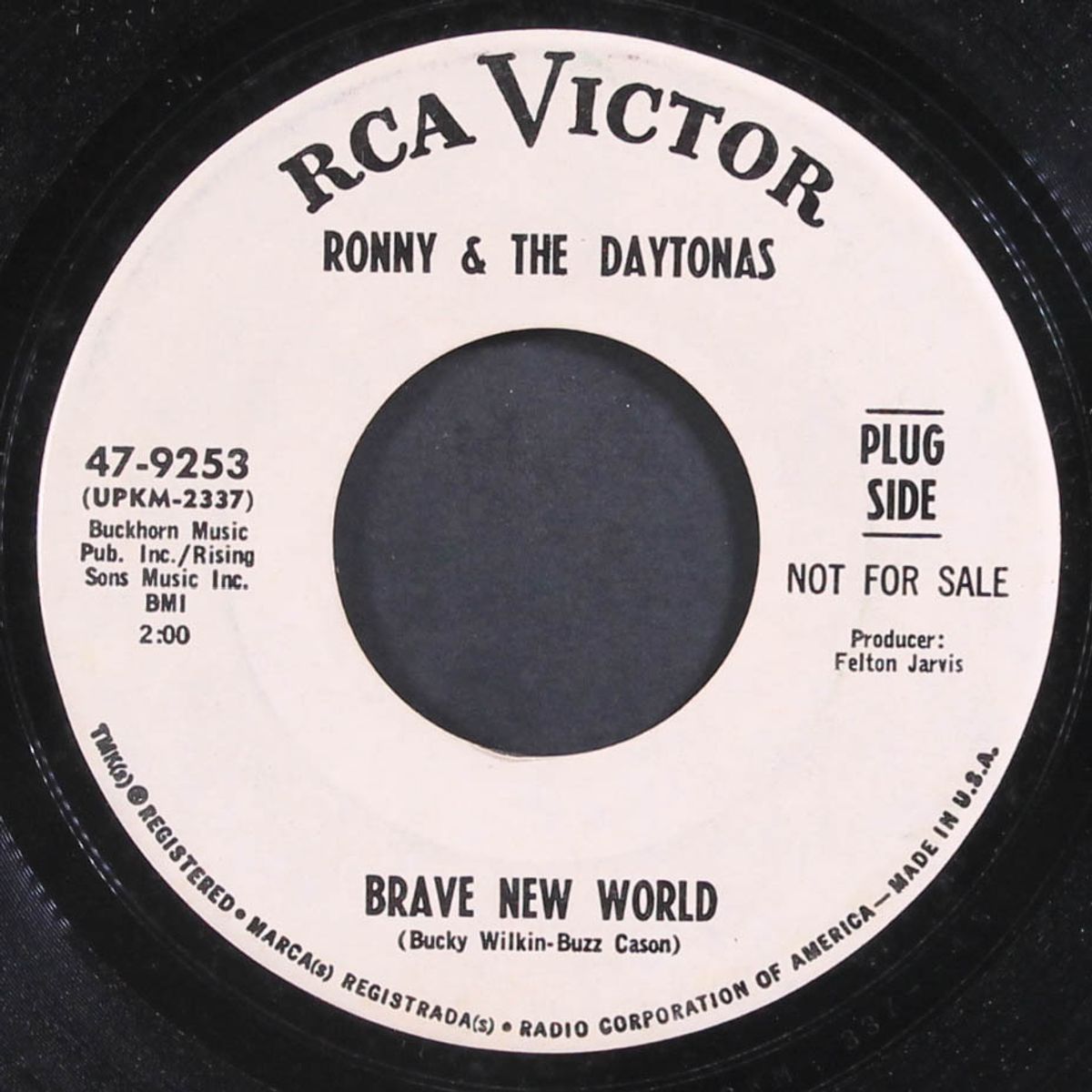brave new world / hold onto your heart by RONNY & DAYTONAS