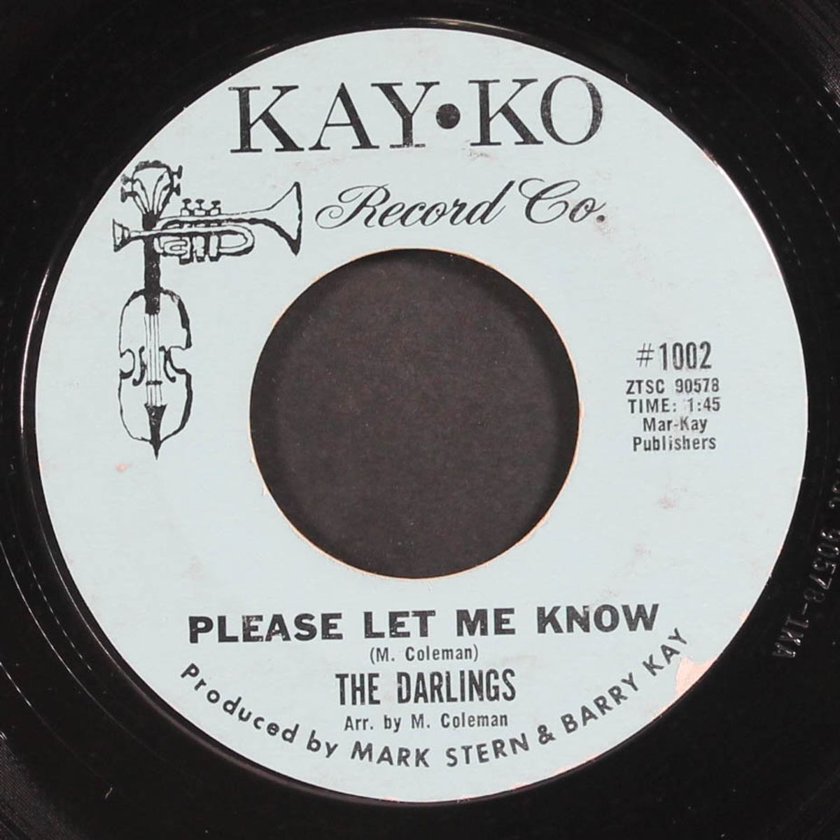 two time loser / please let me know by DARLINGS