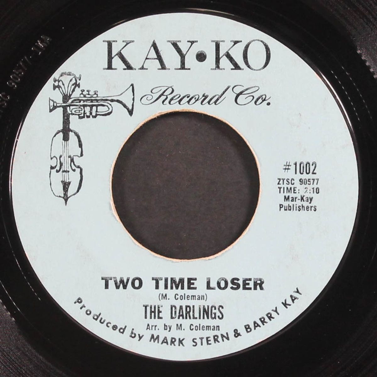 two time loser / please let me know by DARLINGS