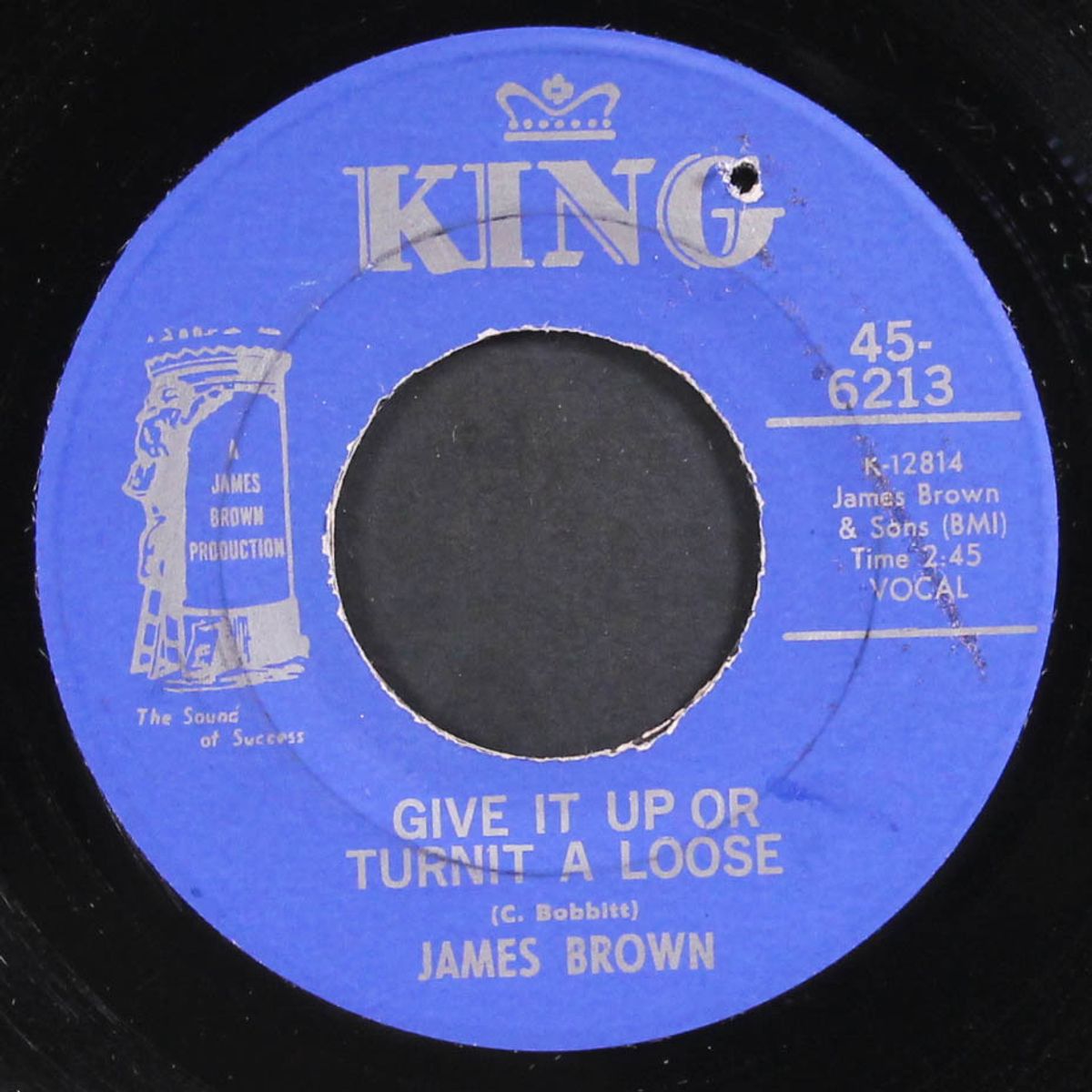 give it up and turnit a loose / i'll lose my mind by JAMES BROWN