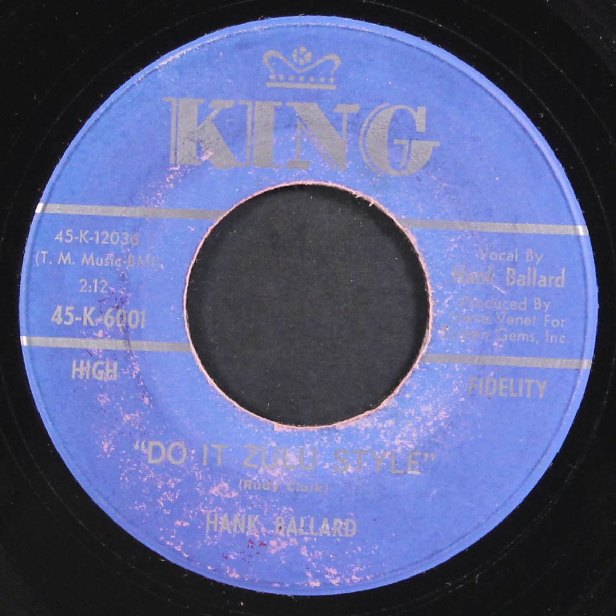 do it zulu style by HANK BALLARD