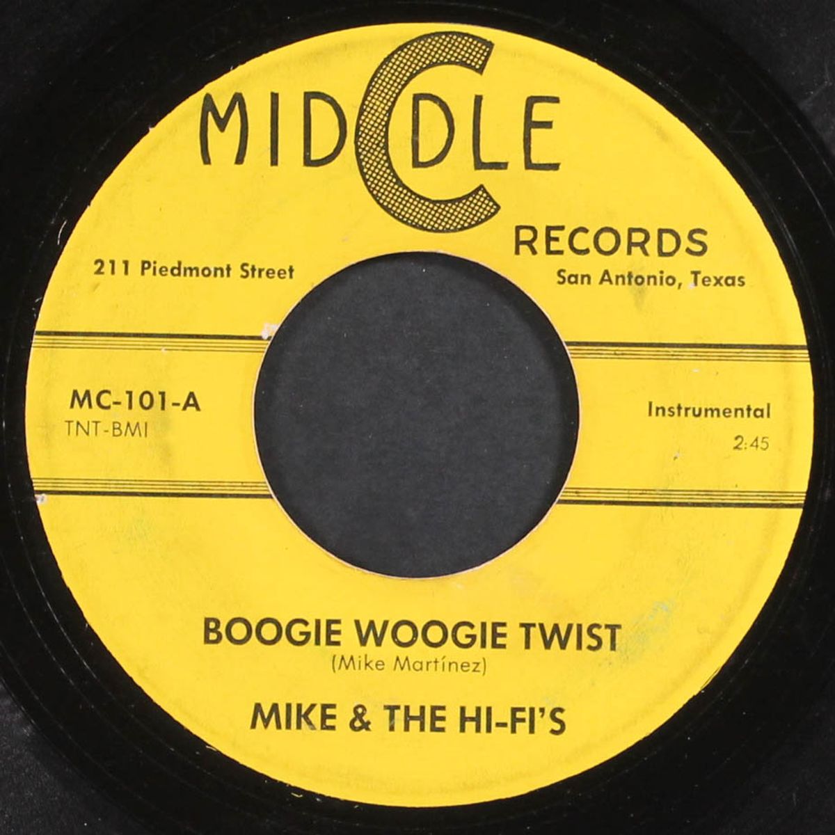boogie woogie twist / day and night by MIKE & HI-FI'S
