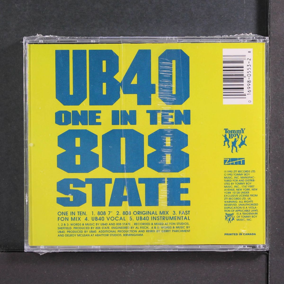 one in ten by 808 STATE / UB40