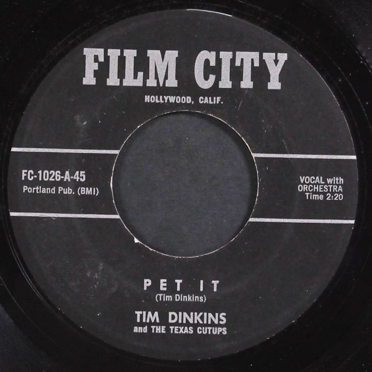 pet it / if i could only see again by TIM DINKINS