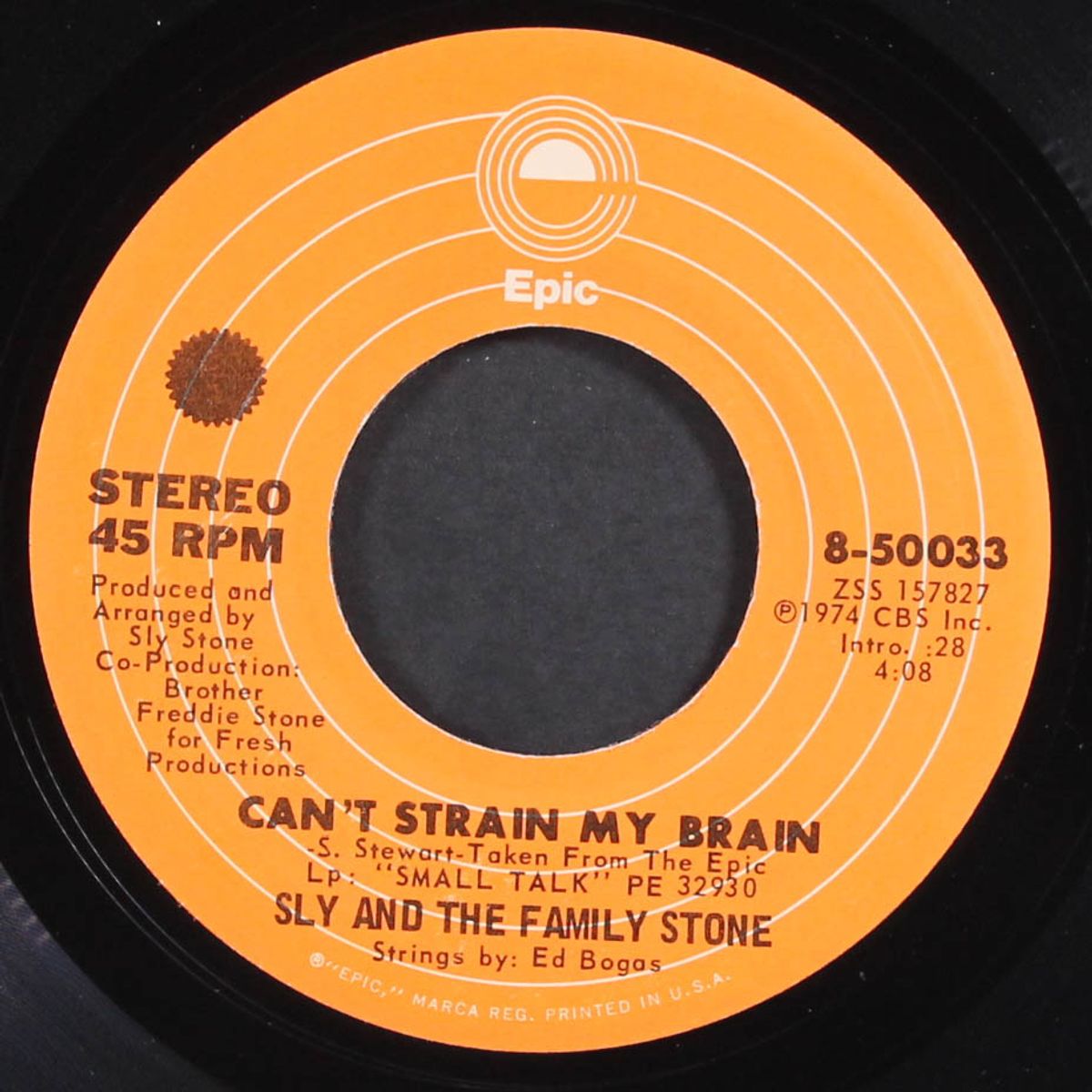 loose booty / can't strain my brain by SLY & FAMILY STONE