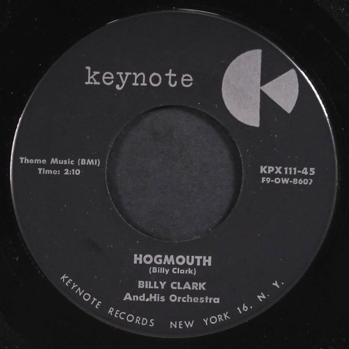 hogmouth / bc's bounce by BILLY CLARK