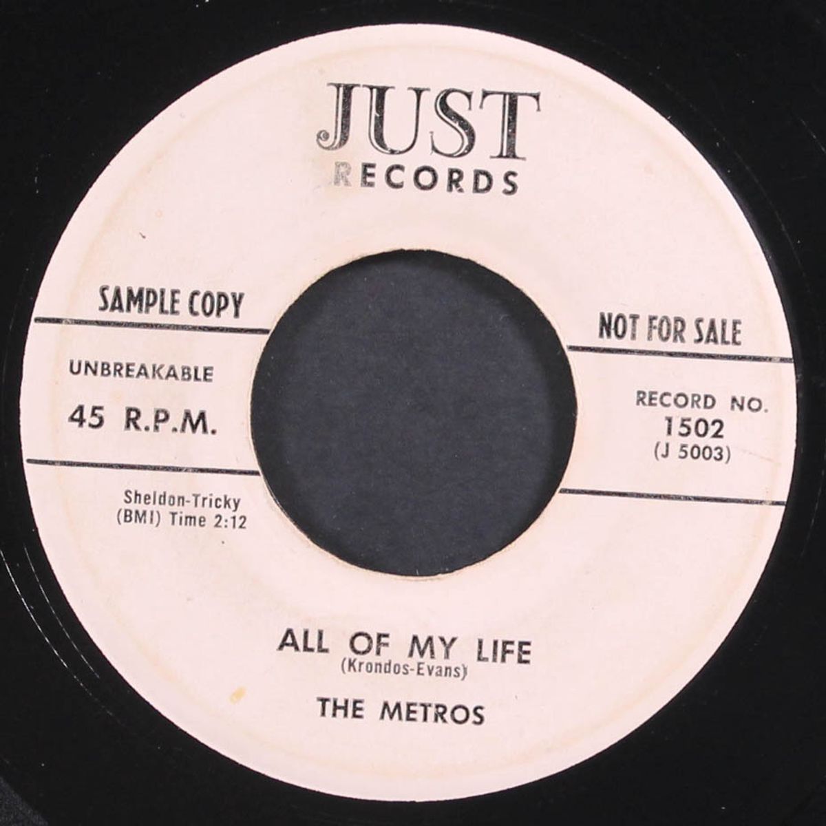 all of my life / lookin' by METROS