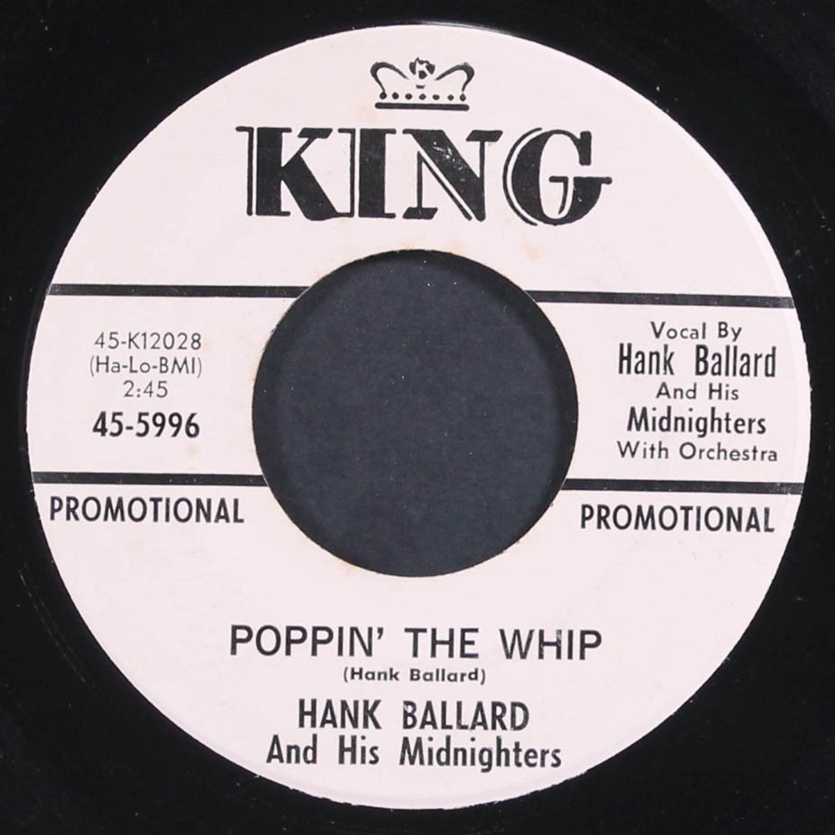 poppin' the whip / you, just you by HANK BALLARD