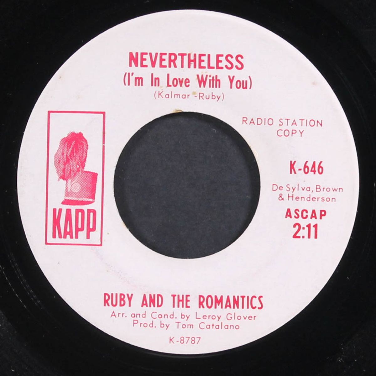 does he really care for me / nevertheless by RUBY & ROMANTICS