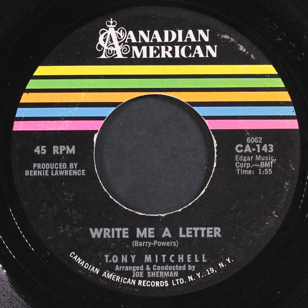 write me a letter / candle in the wind by TONY MITCHELL