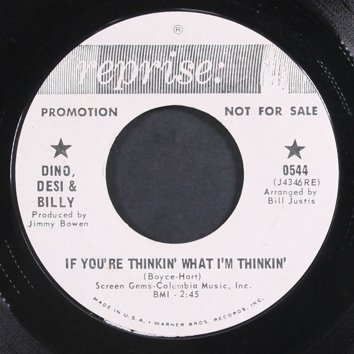 if you're thinkin' what i'm thinkin' / pretty flamingo by DINO, DESI & BILLY