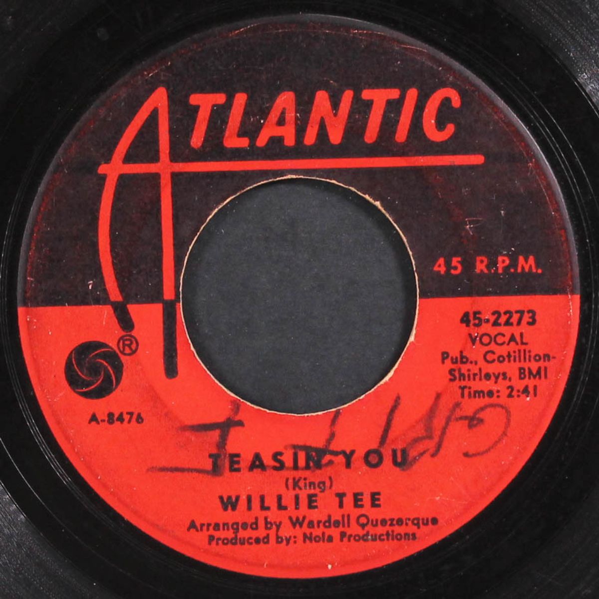 walking up a one way street / teasin' you by WILLIE TEE