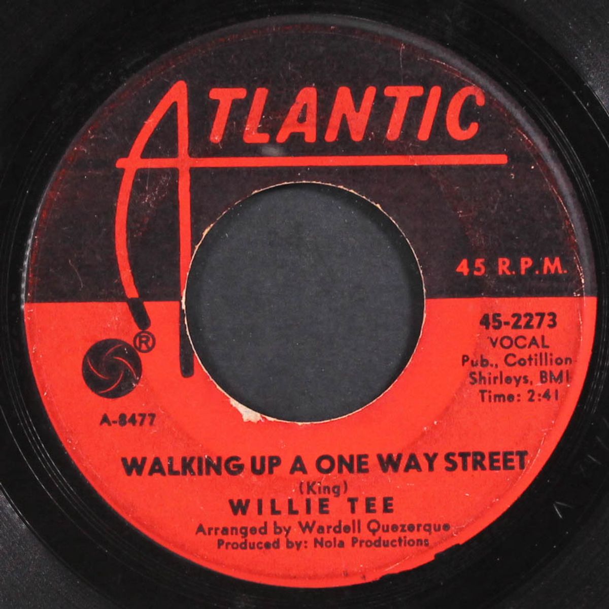 walking up a one way street / teasin' you by WILLIE TEE