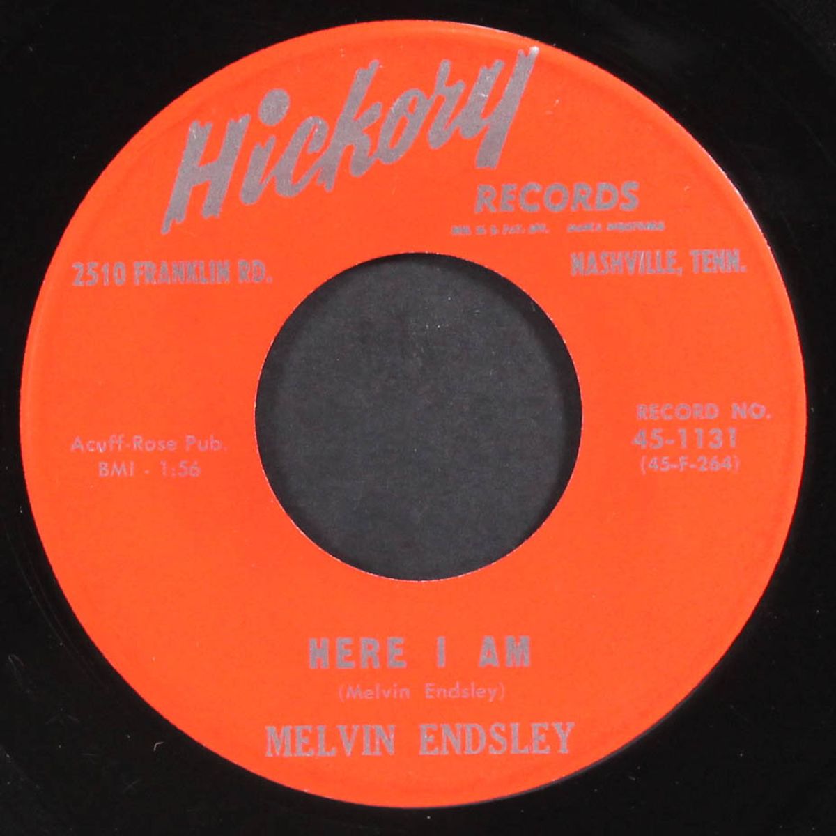 for my baby / here i am by MELVIN ENDSLEY