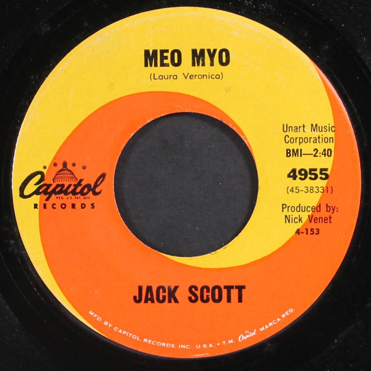 all i see is blue / meo myo by JACK SCOTT