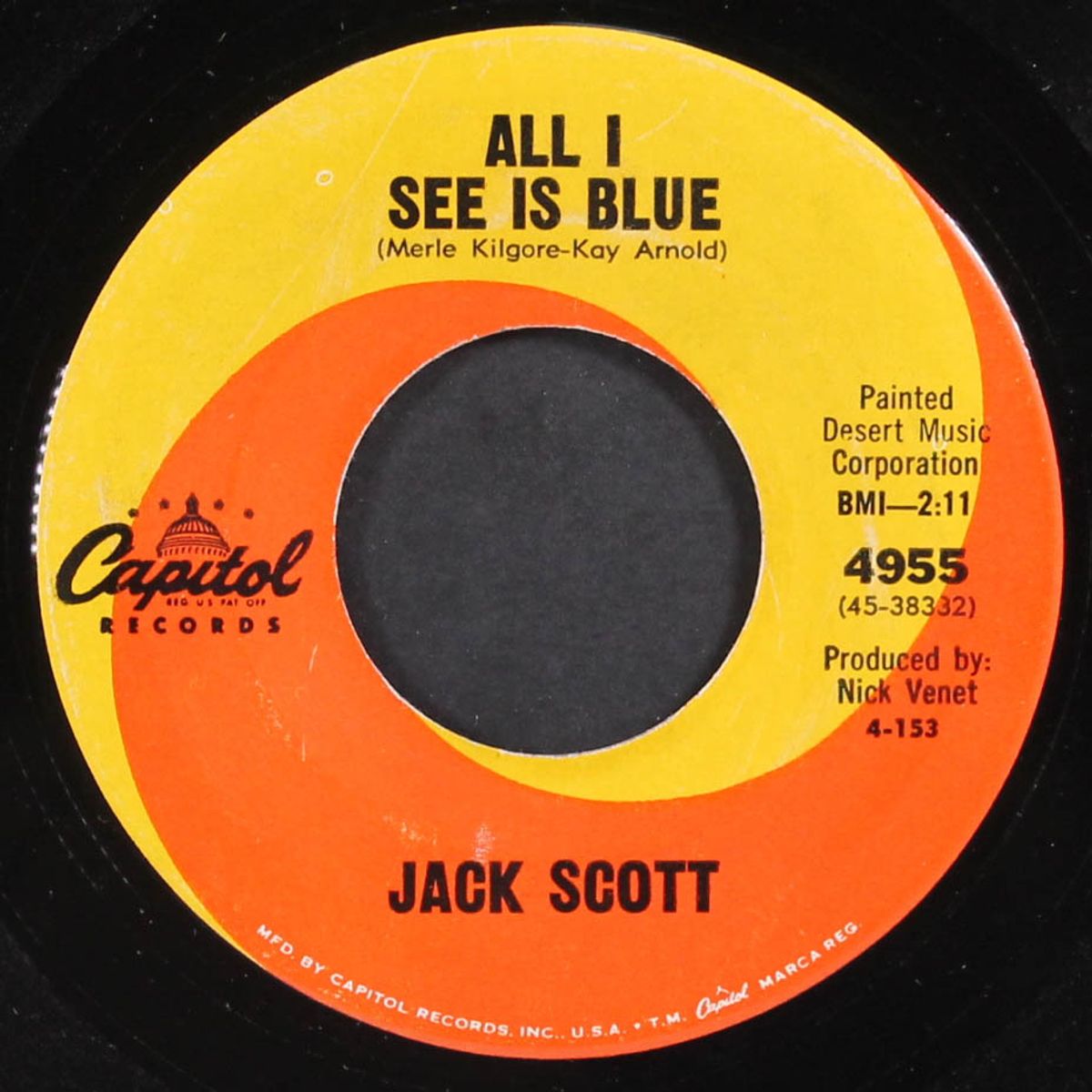 all i see is blue / meo myo by JACK SCOTT