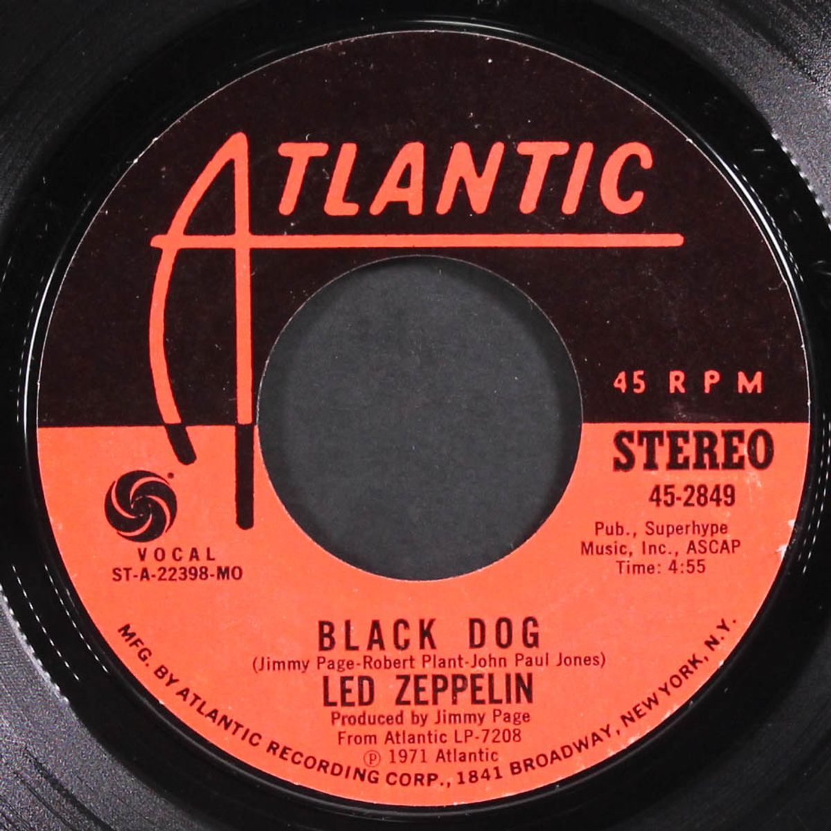 black dog / misty mountain hop by LED ZEPPELIN