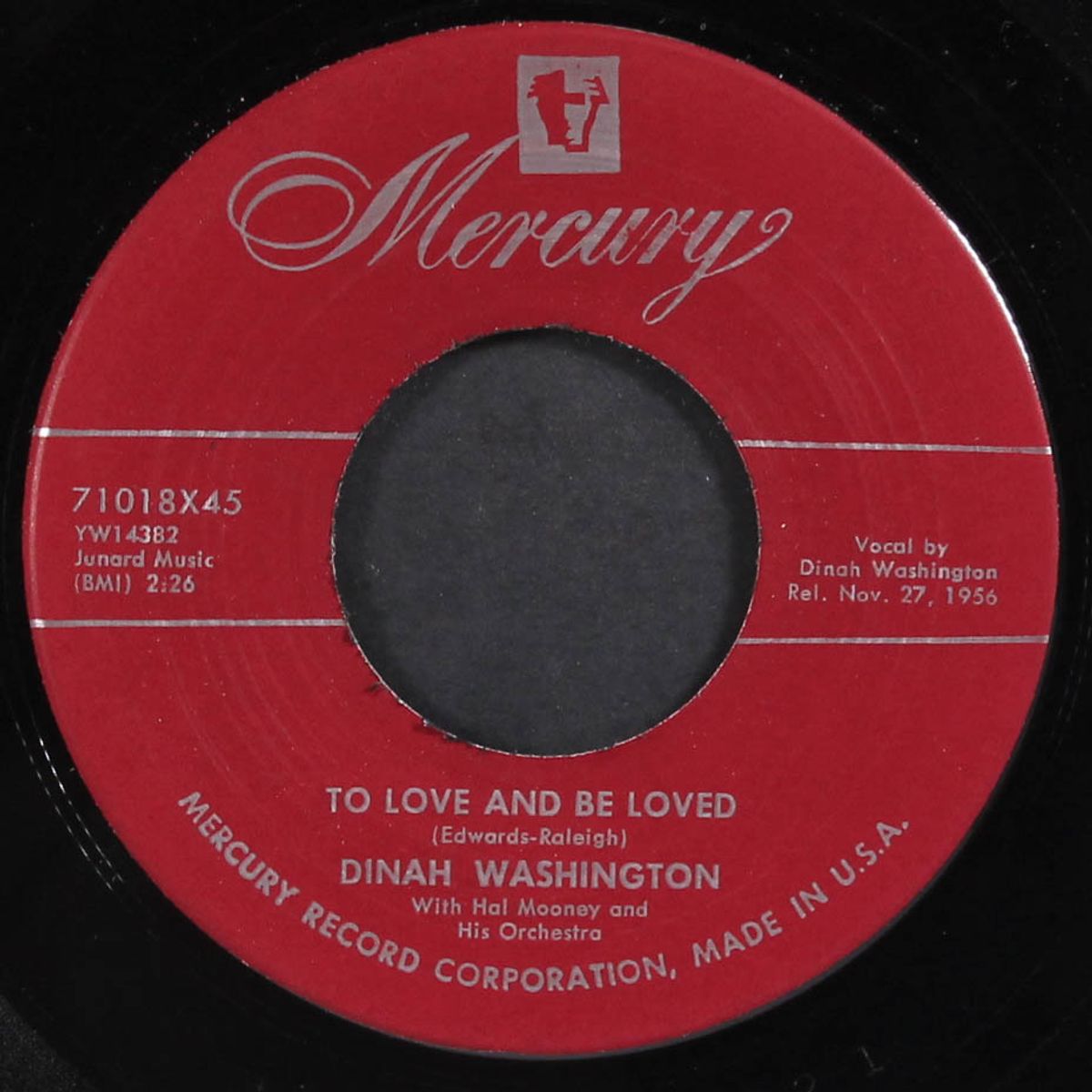 to love and be loved by DINAH WASHINGTON