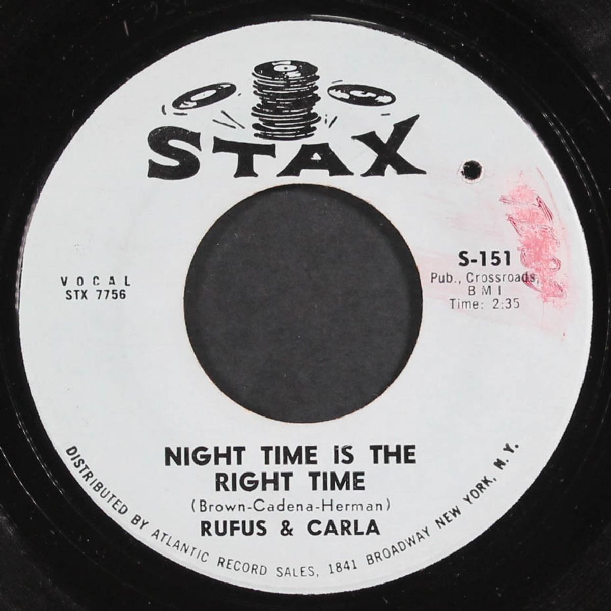 night time is the right time / that's really some good by RUFUS THOMAS & CARLA THOMAS