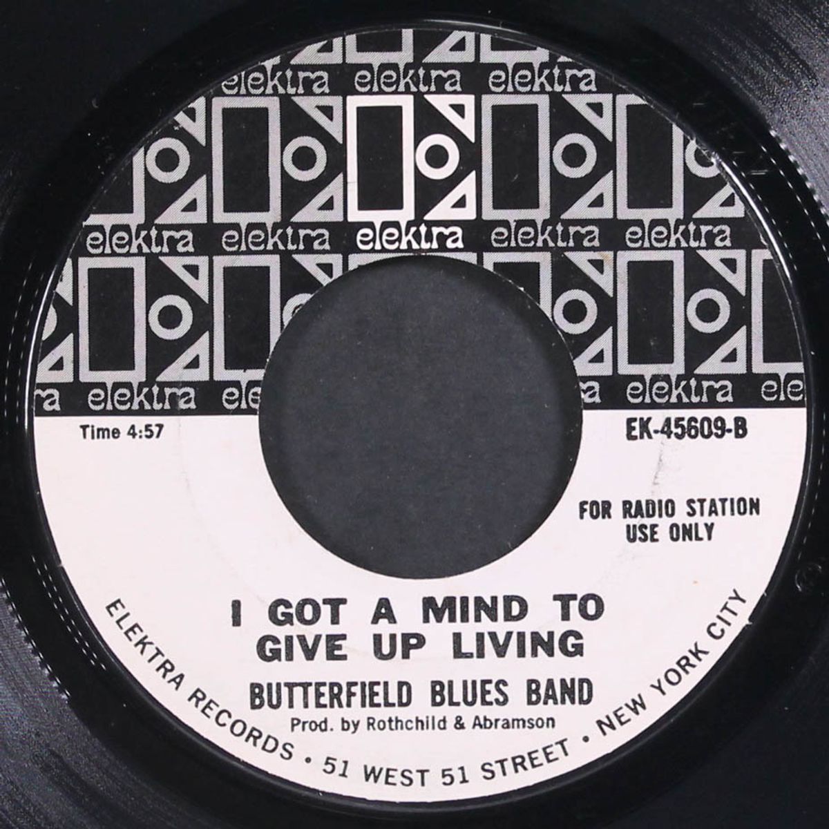 i got a mind to give up living / same by BUTTERFIELD BLUES BAND