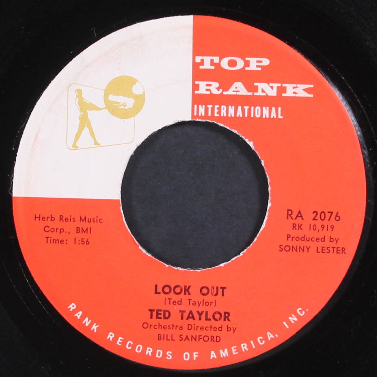 look out / darling take me back by TED TAYLOR