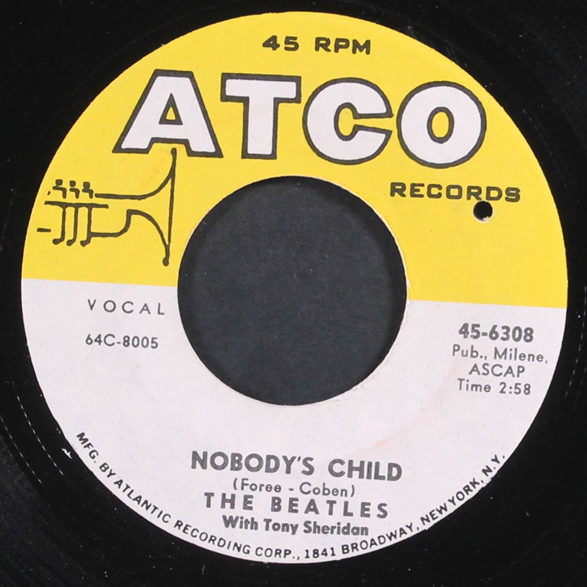 ain't she sweet / nobody's child by BEATLES