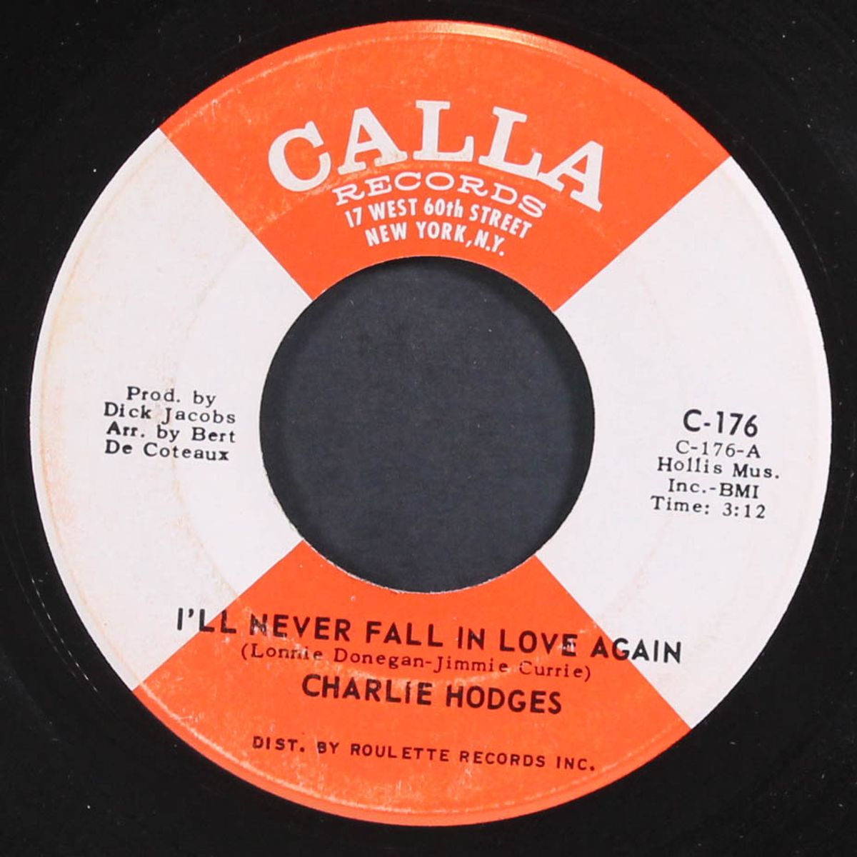 i'll never fall in love again by CHARLIE HODGES