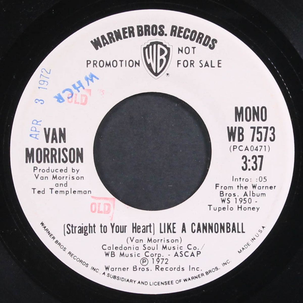 like a cannonball / mono by VAN MORRISON