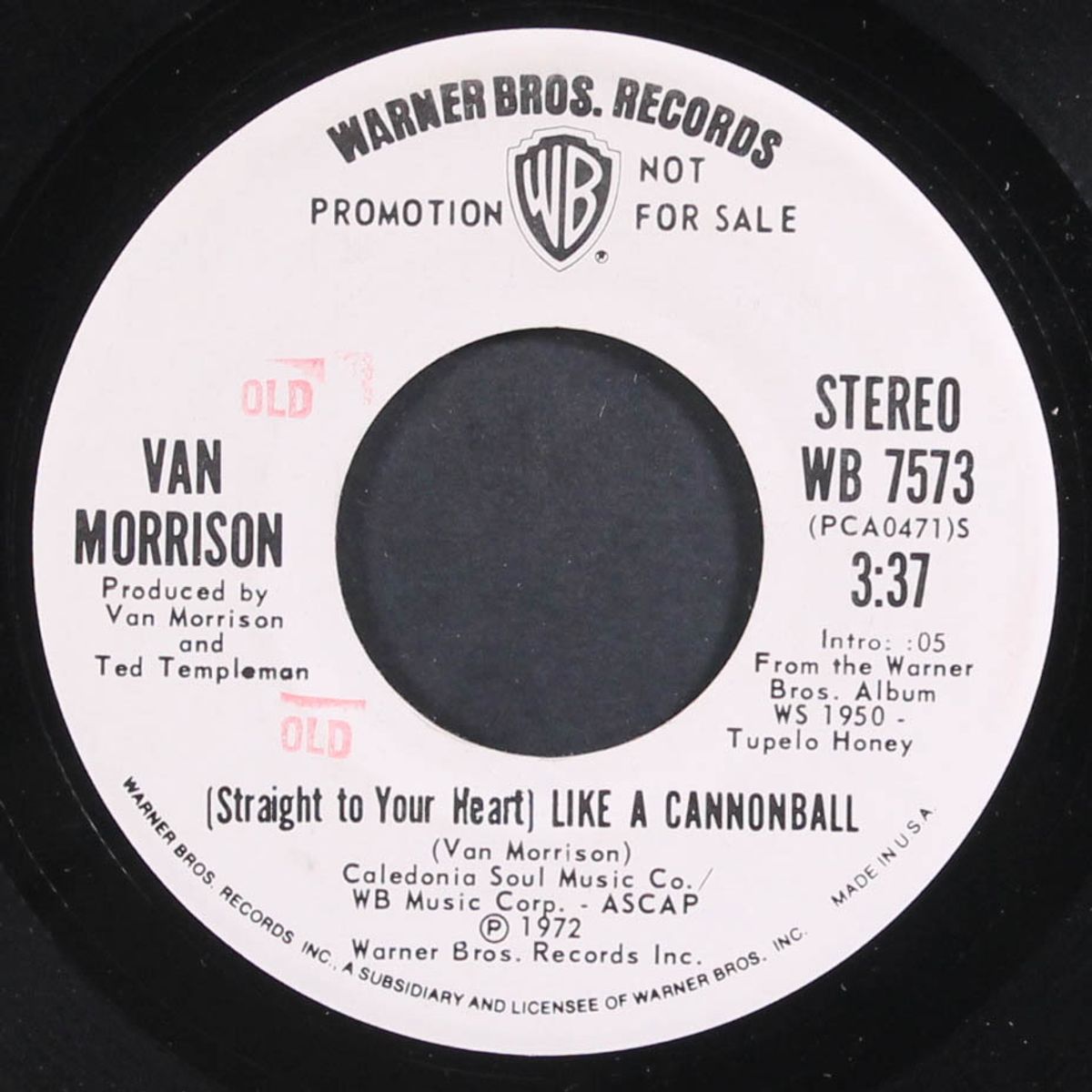 like a cannonball / mono by VAN MORRISON