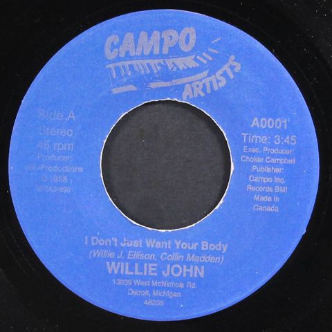 WILLIE JOHN ELLISON