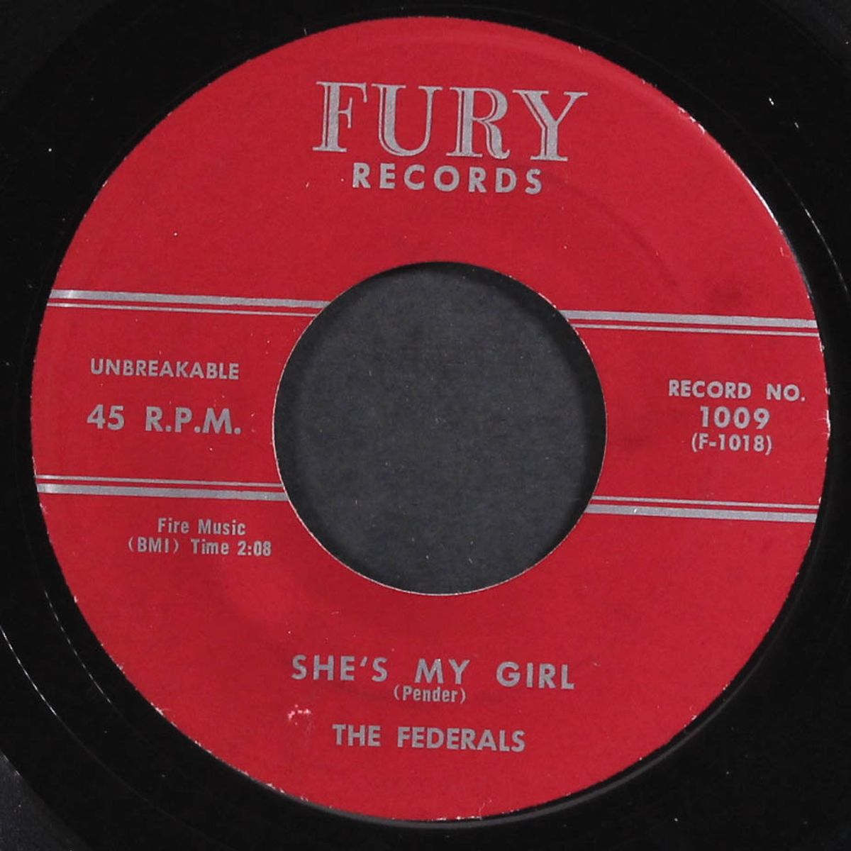 dear lorraine / she's my girl by FEDERALS